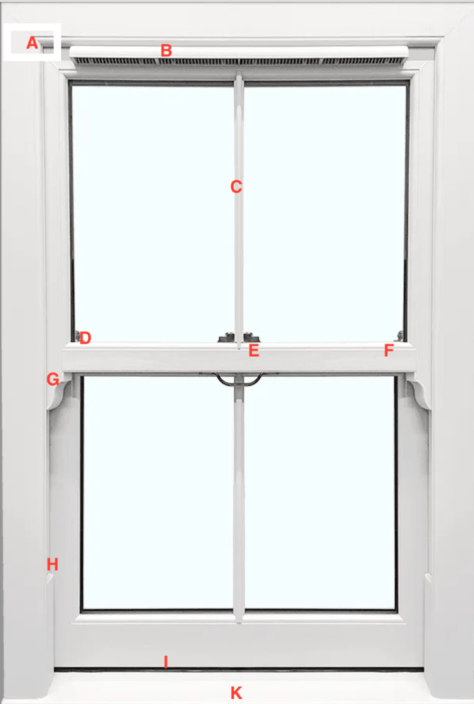 Sliding sash window graphic from Timber Sash Windows Fulham and Chelsea